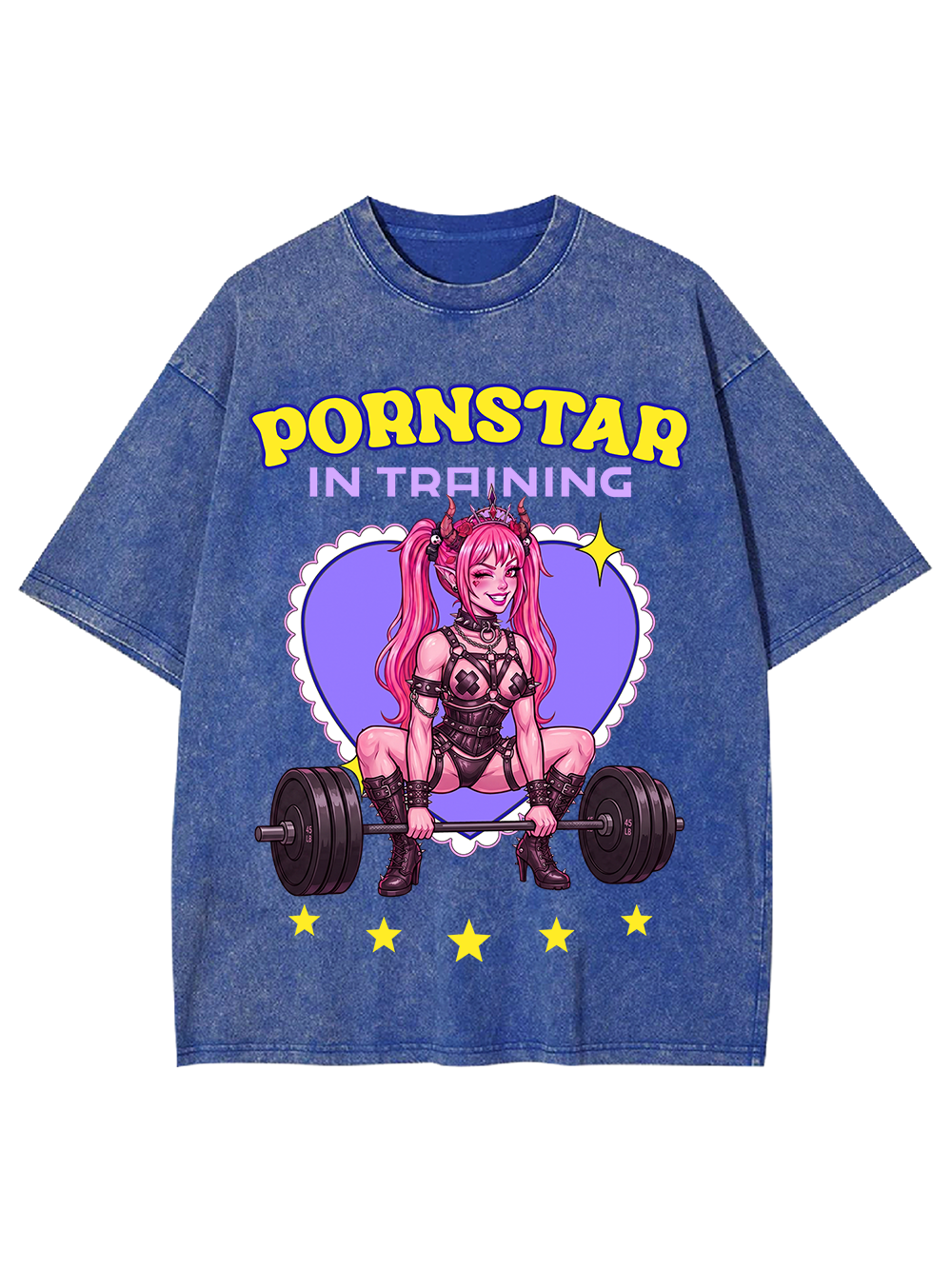 PORNSTAR IN TRAINING AAA WASHED TSHIRT