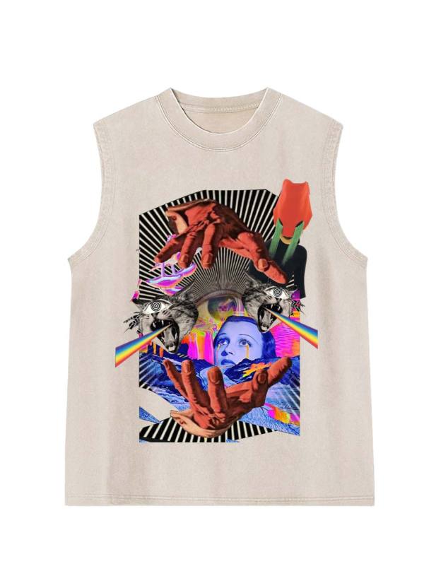 Mind Control Washed Tank Top