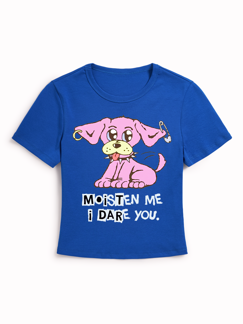 MOISTEN ME I DARE YOU BABY TEE
