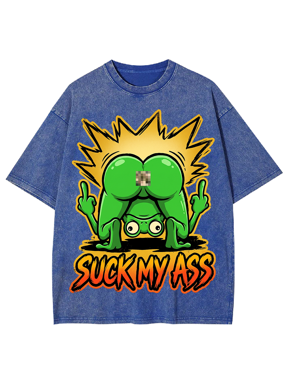 SUCK MY ASS WASHED TSHIRT