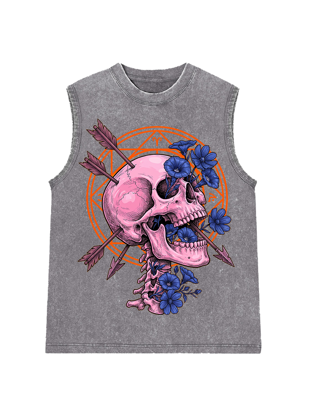DEATHLESS WILL WASHED TANK TOP