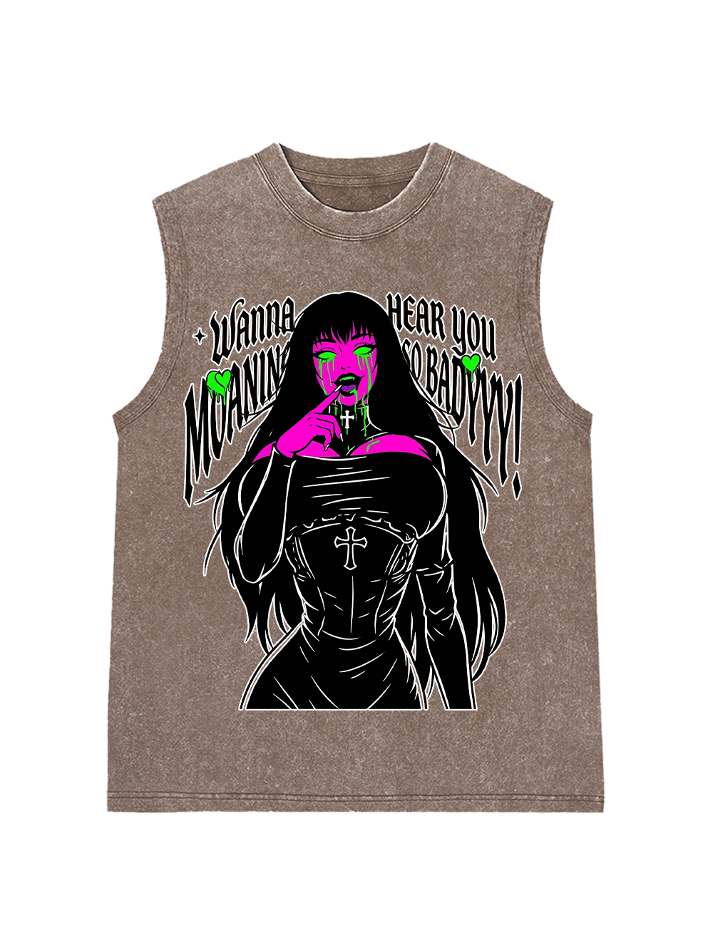 FOR BABYYYY WASHED TANK TOP
