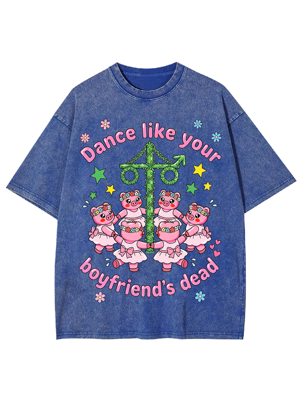 DANCE LIKE YOUR BOYFRIEND’S DEAD BEARS AAA WASHED TSHIRT