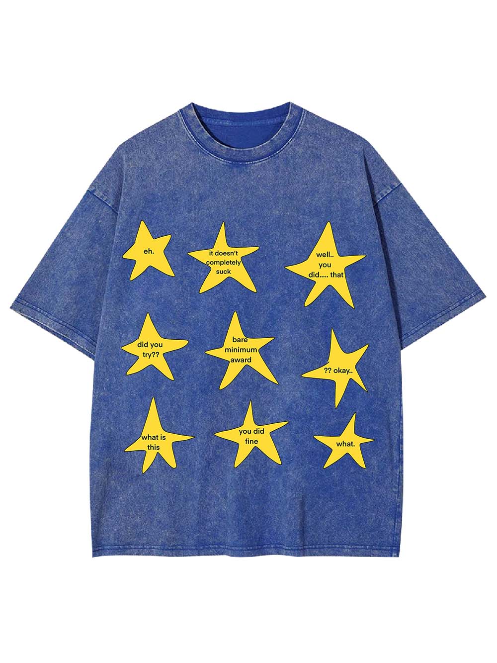 Snarky Gold Star Awards Washed Tshirt