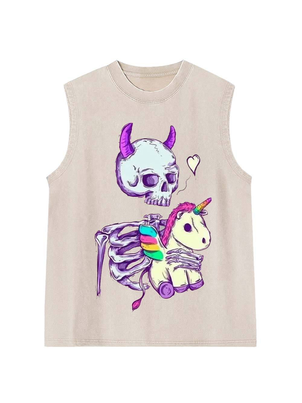 Dark Whimsy Washed Tank Top