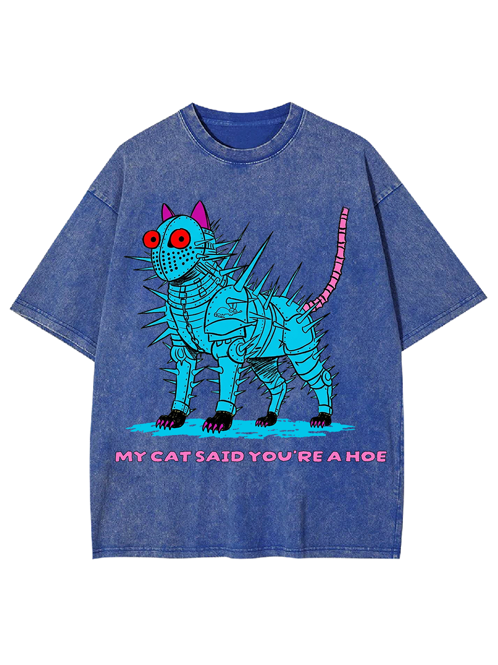 MY CAT SAID AAA WASHED TSHIRT