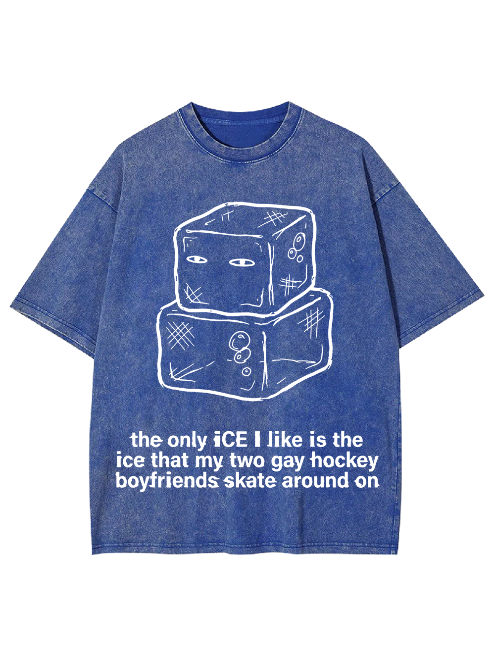 THE ONLY ICE I LIKE AAA WASHED TSHIRT
