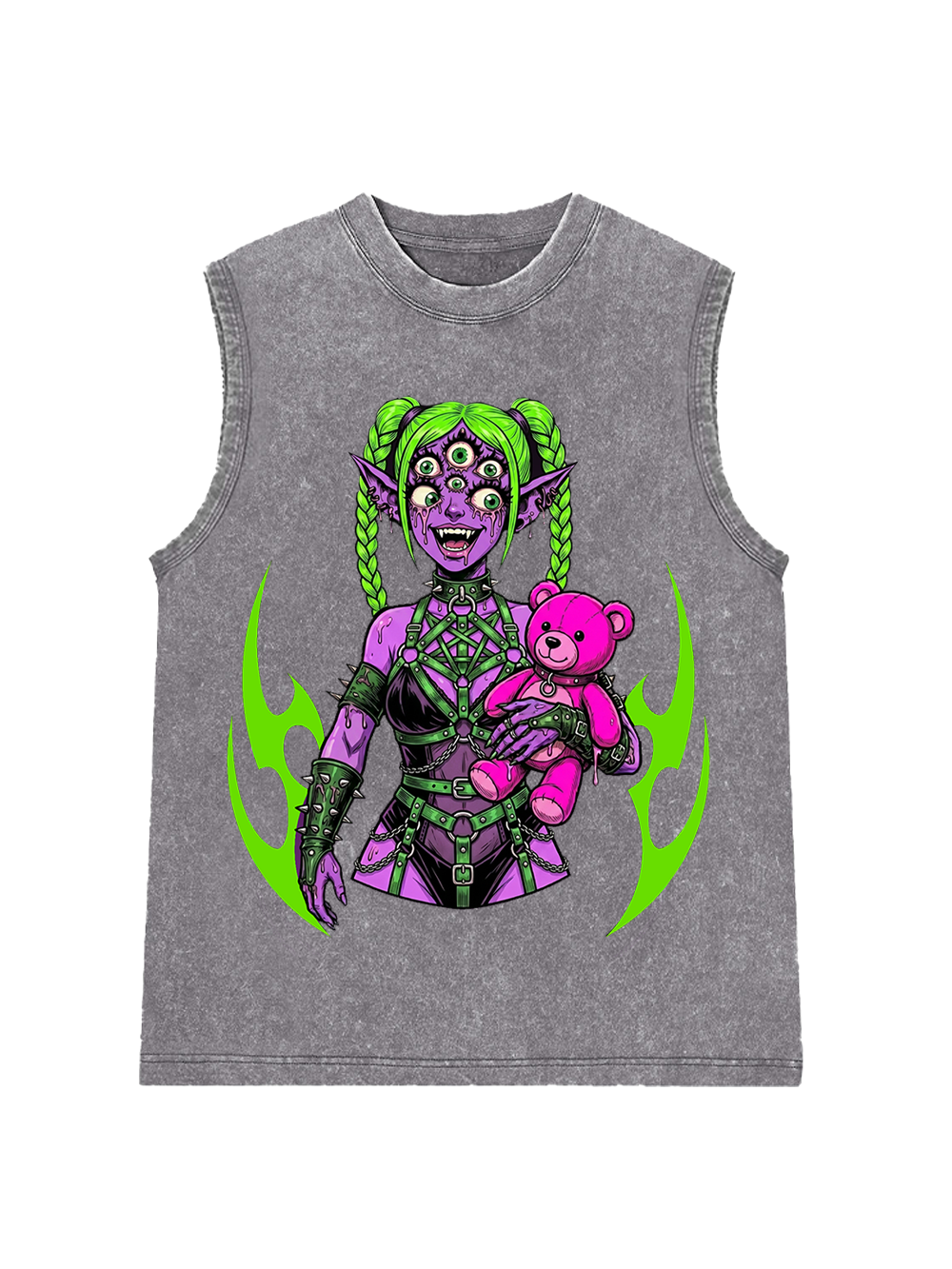 NEON WARLOCK GUARDIAN AAA WASHED TANK