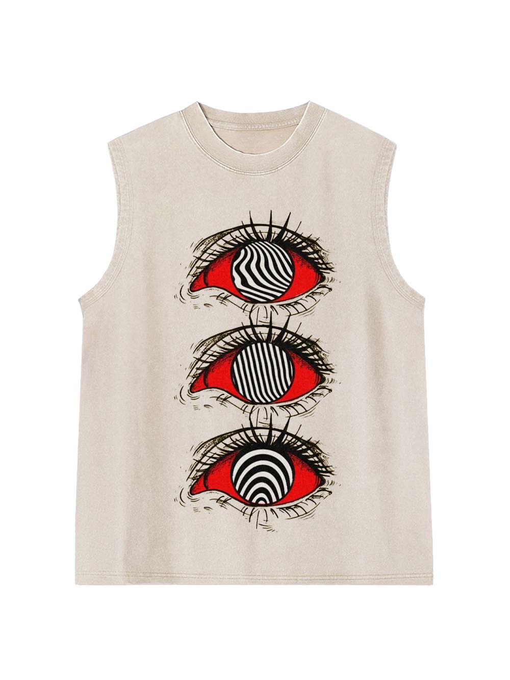 Hypnotic Gaze Washed Tank Top