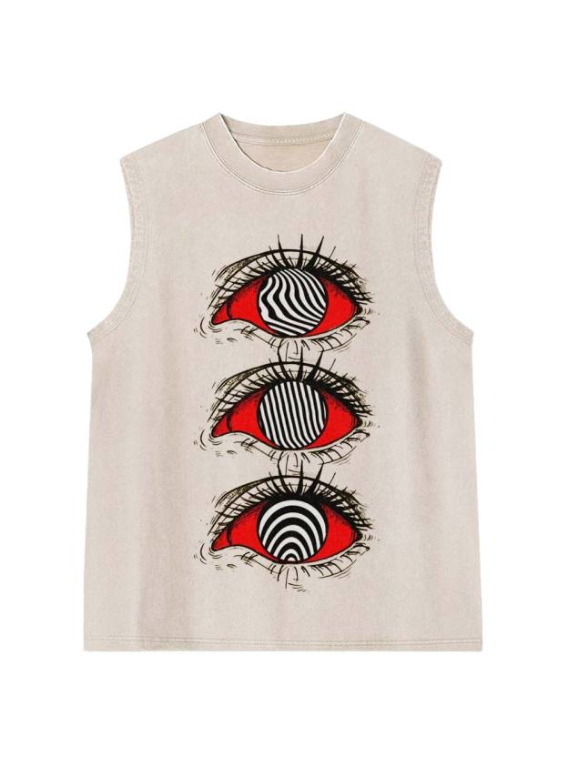 Hypnotic Gaze Washed Tank Top
