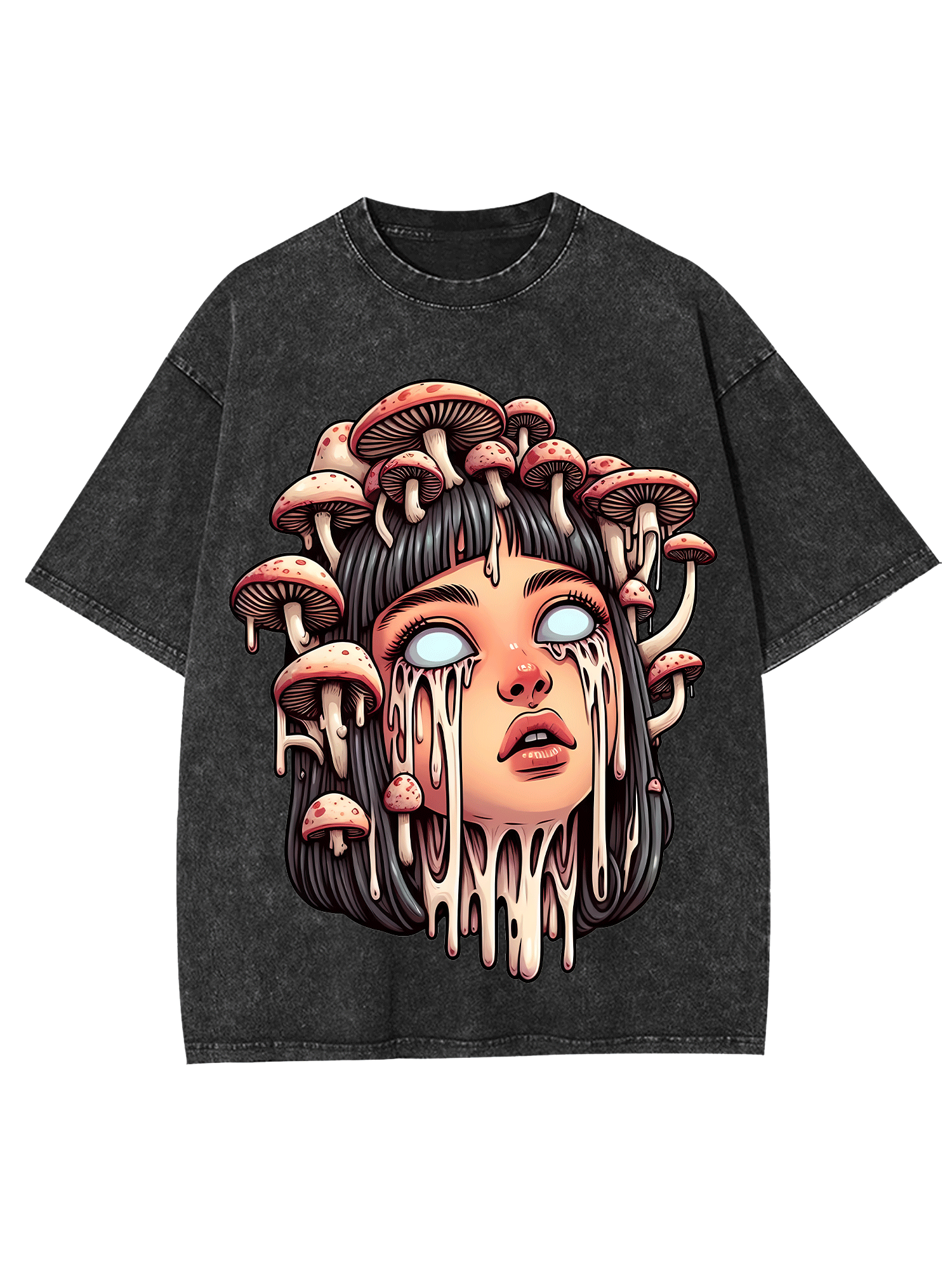 MELTING GIRL WASHED TSHIRT