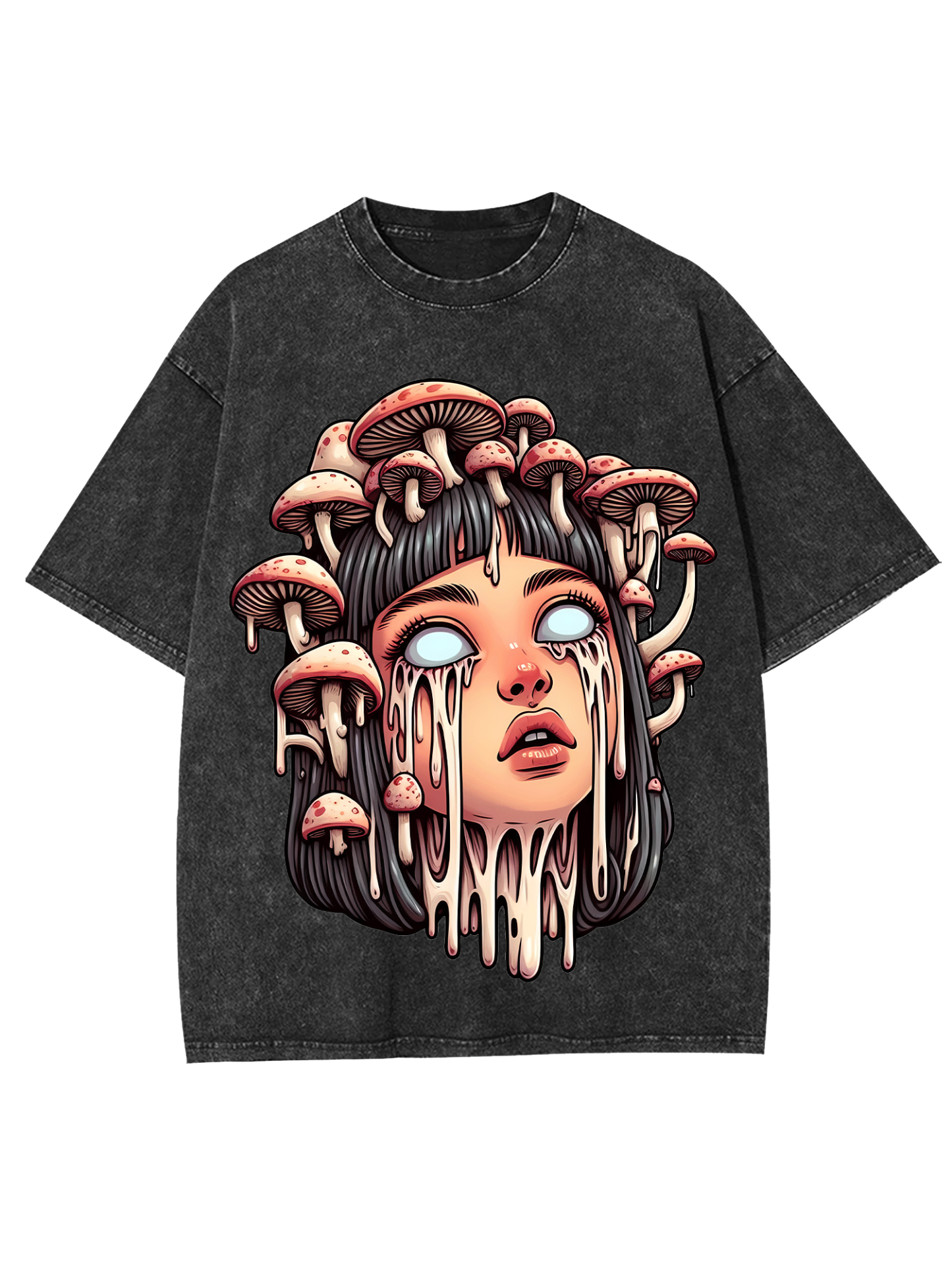 MELTING GIRL WASHED TSHIRT-ClassyOutlaw Sale