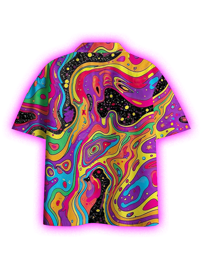 Swirl Dreams Button Up Pocket Shirt