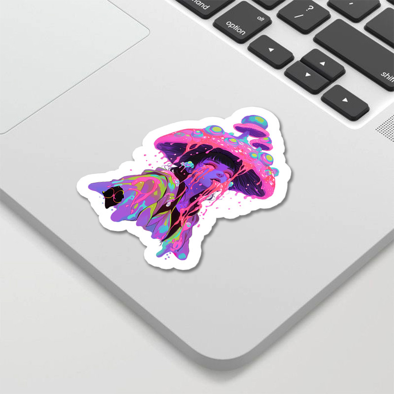 Mushroom Dreamscape Sticker