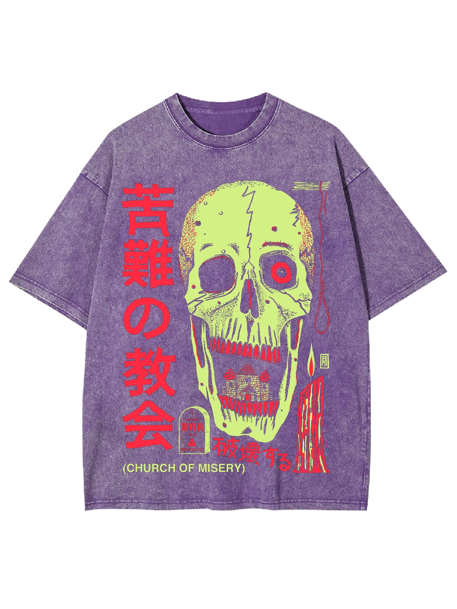 Church Of Misery Washed Tshirt