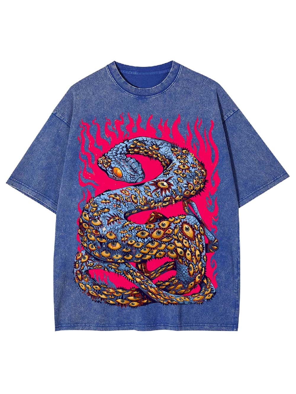 Eyes Of The Serpent Washed Tshirt