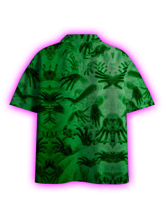 Whispers in the Green Button Up Pocket Shirt