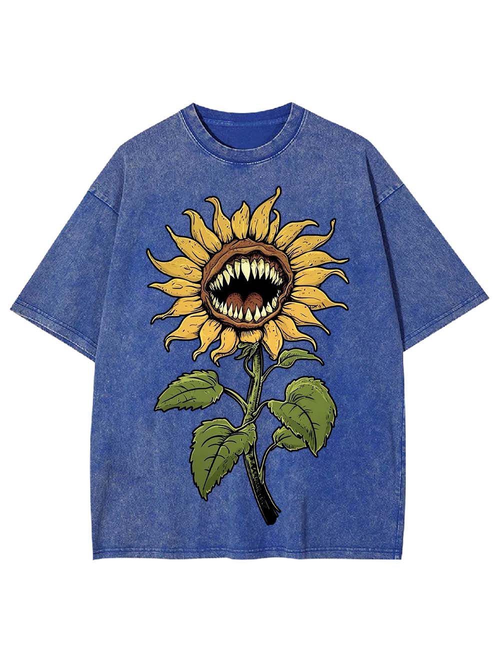 Venomous Sunflower Washed Tshirt