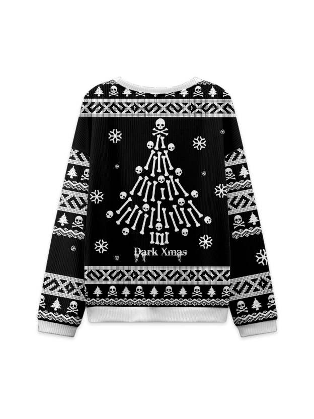 DARK XMAS UGLY CHRISTMAS SWEATSHIRT