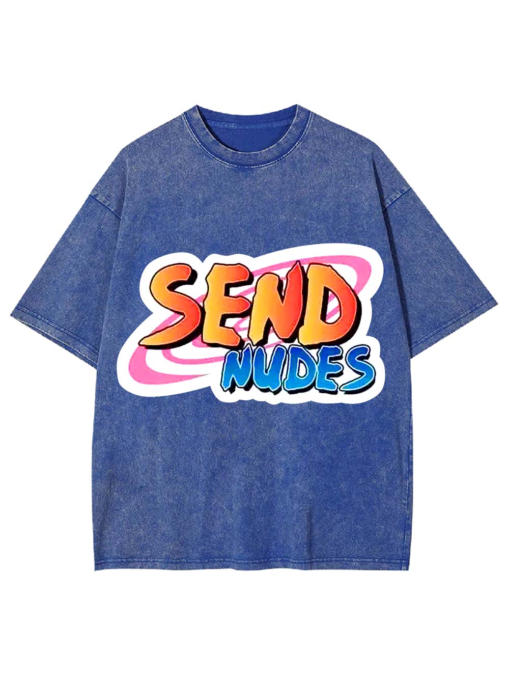 Send Nudes Washed Tshirt