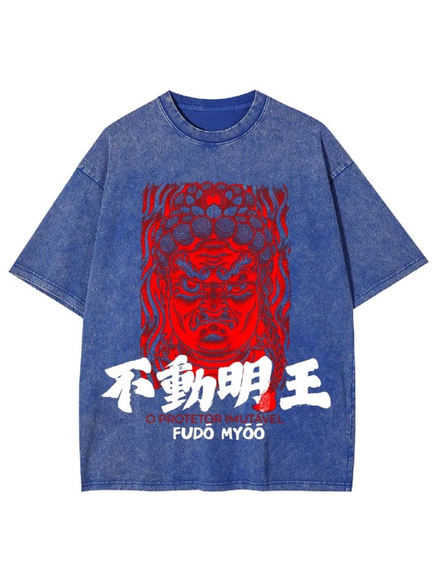 IMMOVABLE PROTECTOR WASHED TSHIRT