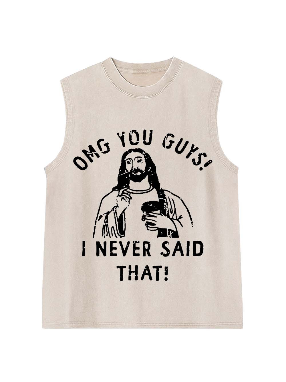 OMG You Guys! Washed Tank Top