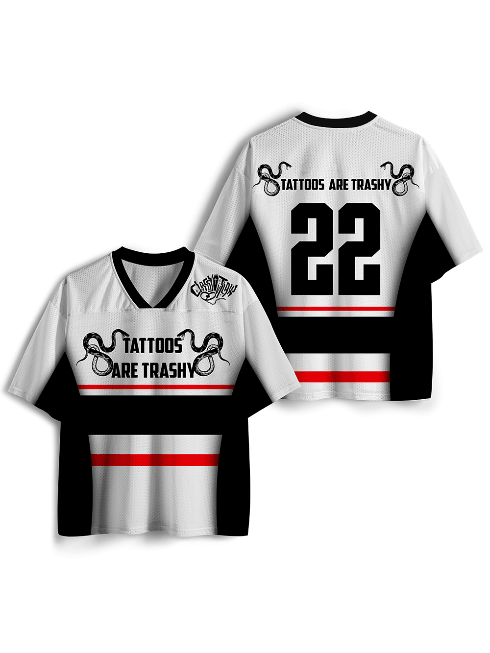 Tattoos Are Trashy Mesh Jersey