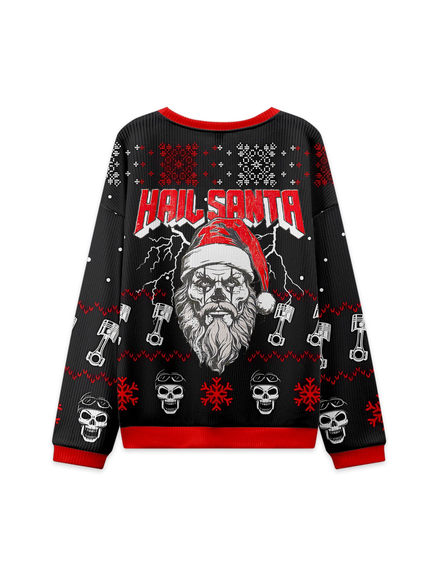 HAIL SANTA UGLY CHRISTMAS SWEATSHIRT