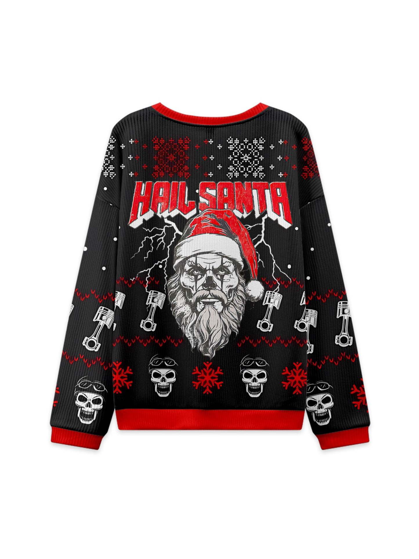HAIL SANTA UGLY CHRISTMAS SWEATSHIRT
