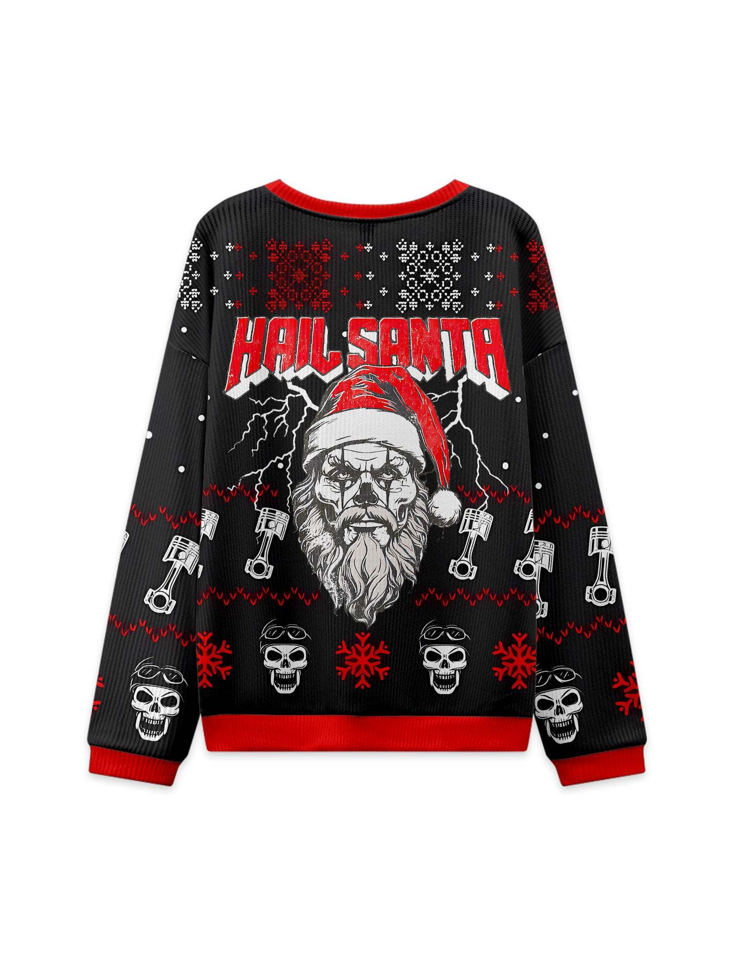 HAIL SANTA UGLY CHRISTMAS SWEATSHIRT