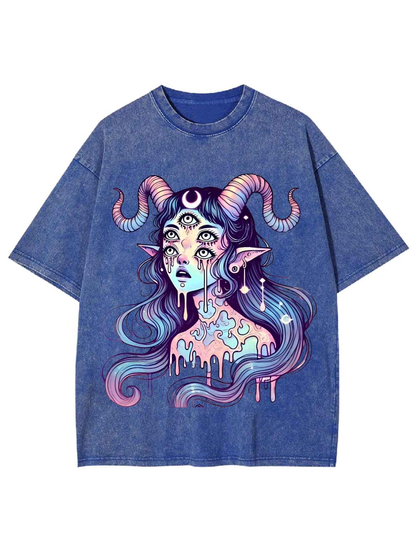 Mystic Melting Siren Washed Tshirt
