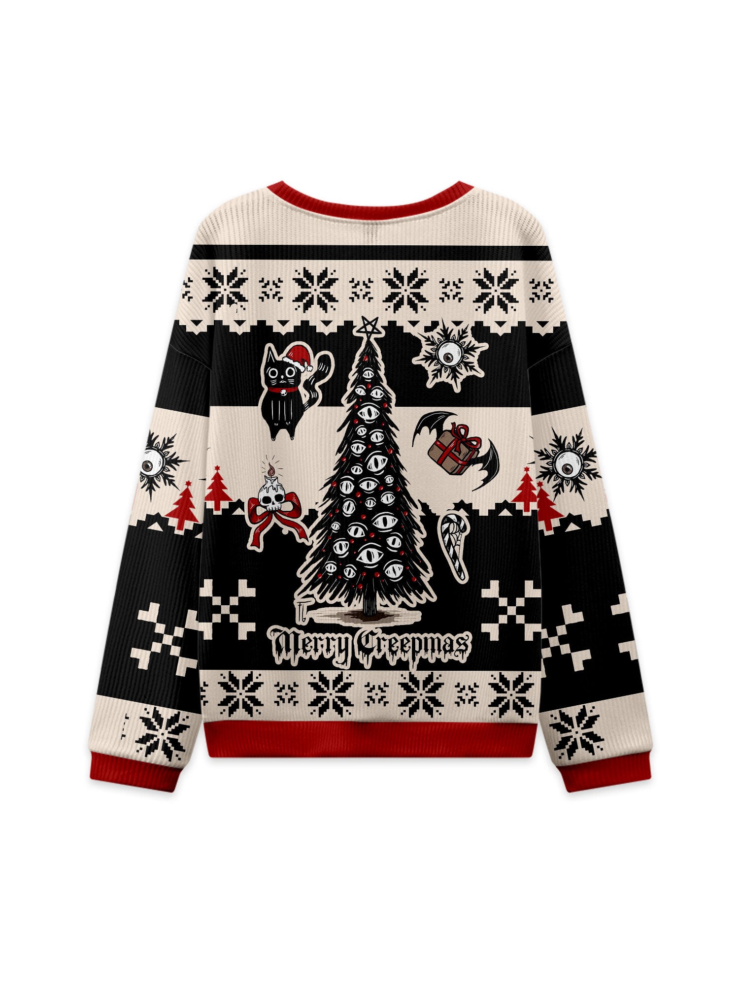 MERRY CREEPMAS UGLY CHRISTMAS SWEATSHIRT