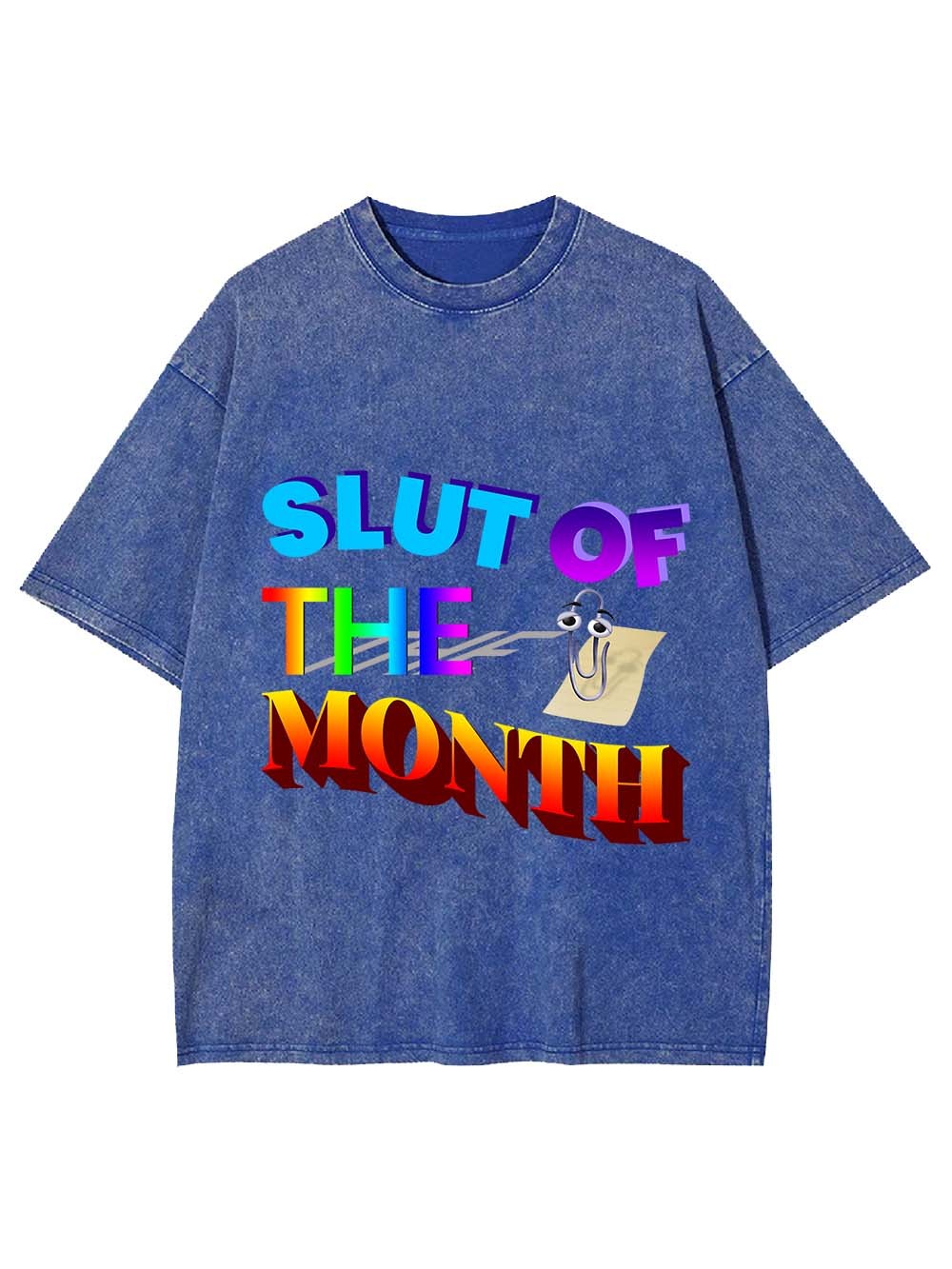 Slut Of The Month Washed Tshirt