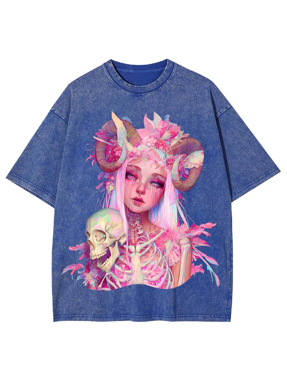 Ethereal Gothic Beauty Washed Tshirt