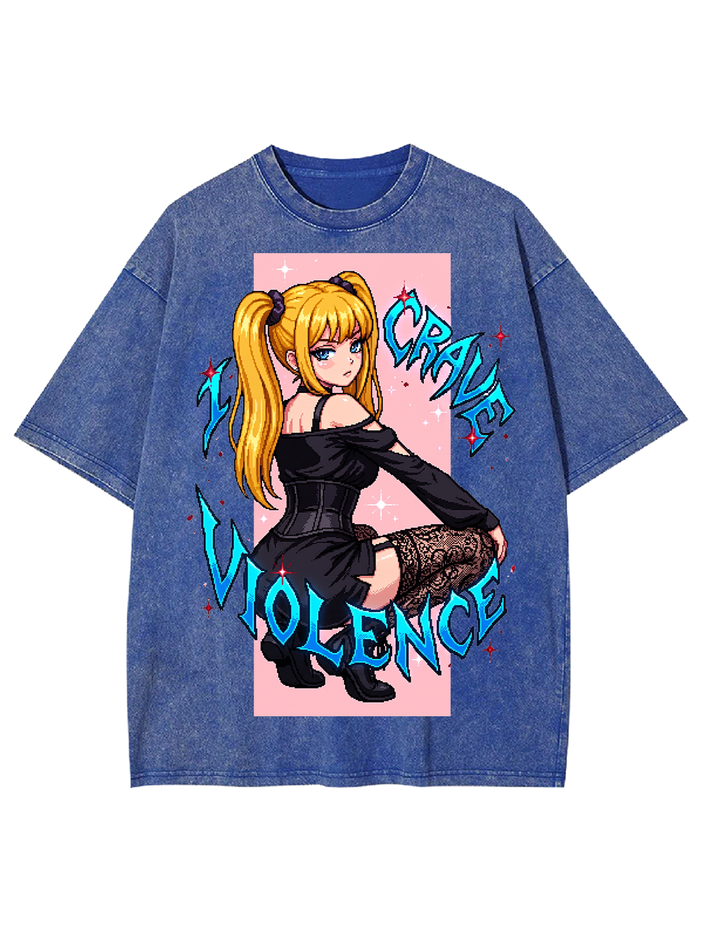 I CRAVE VIOLENCE AAA WASHED TSHIRT