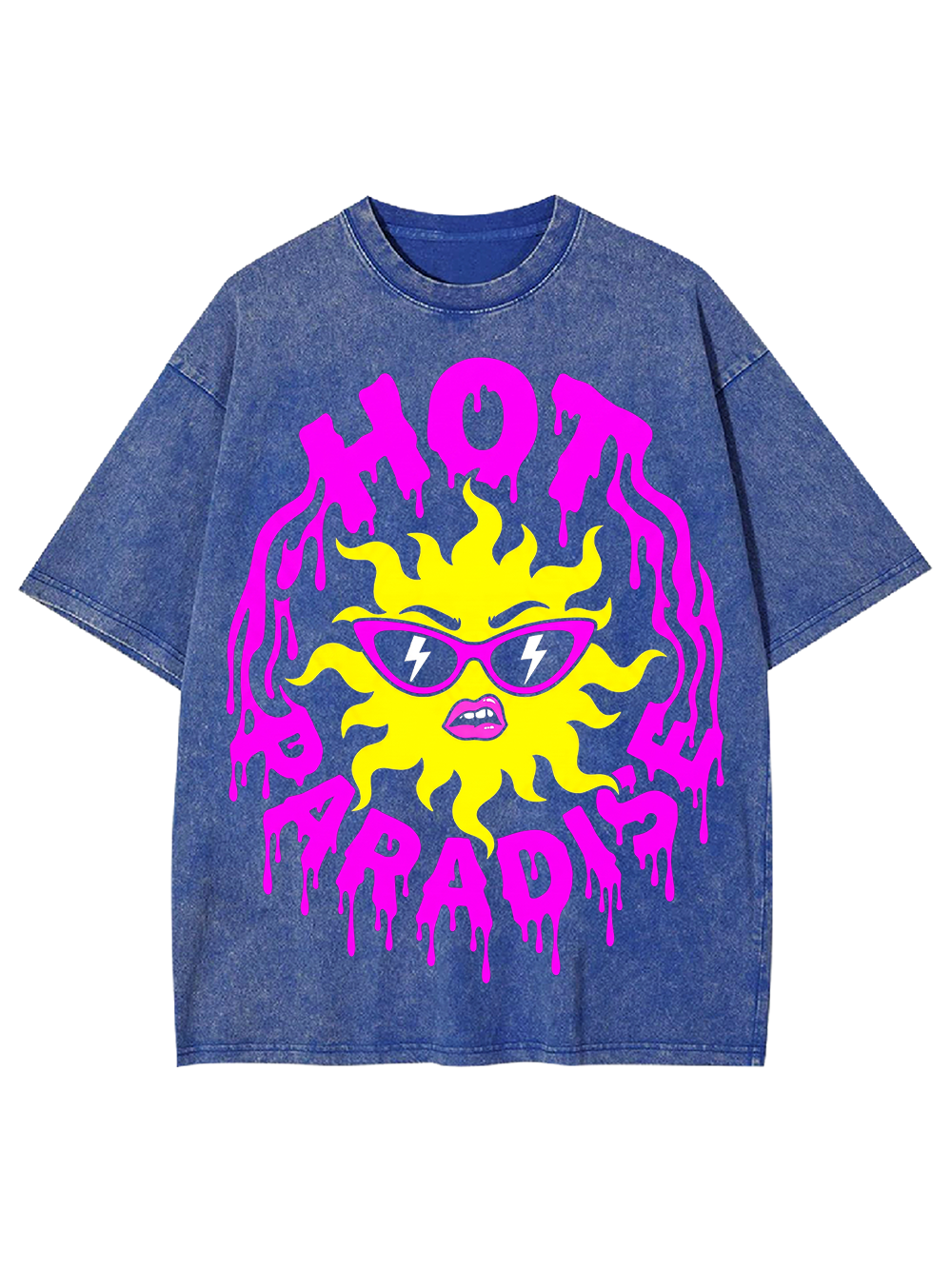 HOT PARADISE AAA WASHED TSHIRT