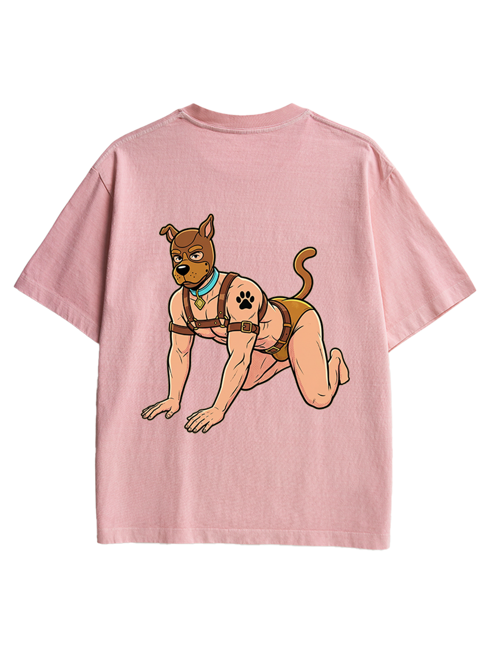 HUMAN PUP PLAY AAA BACKPRINT TSHIRT