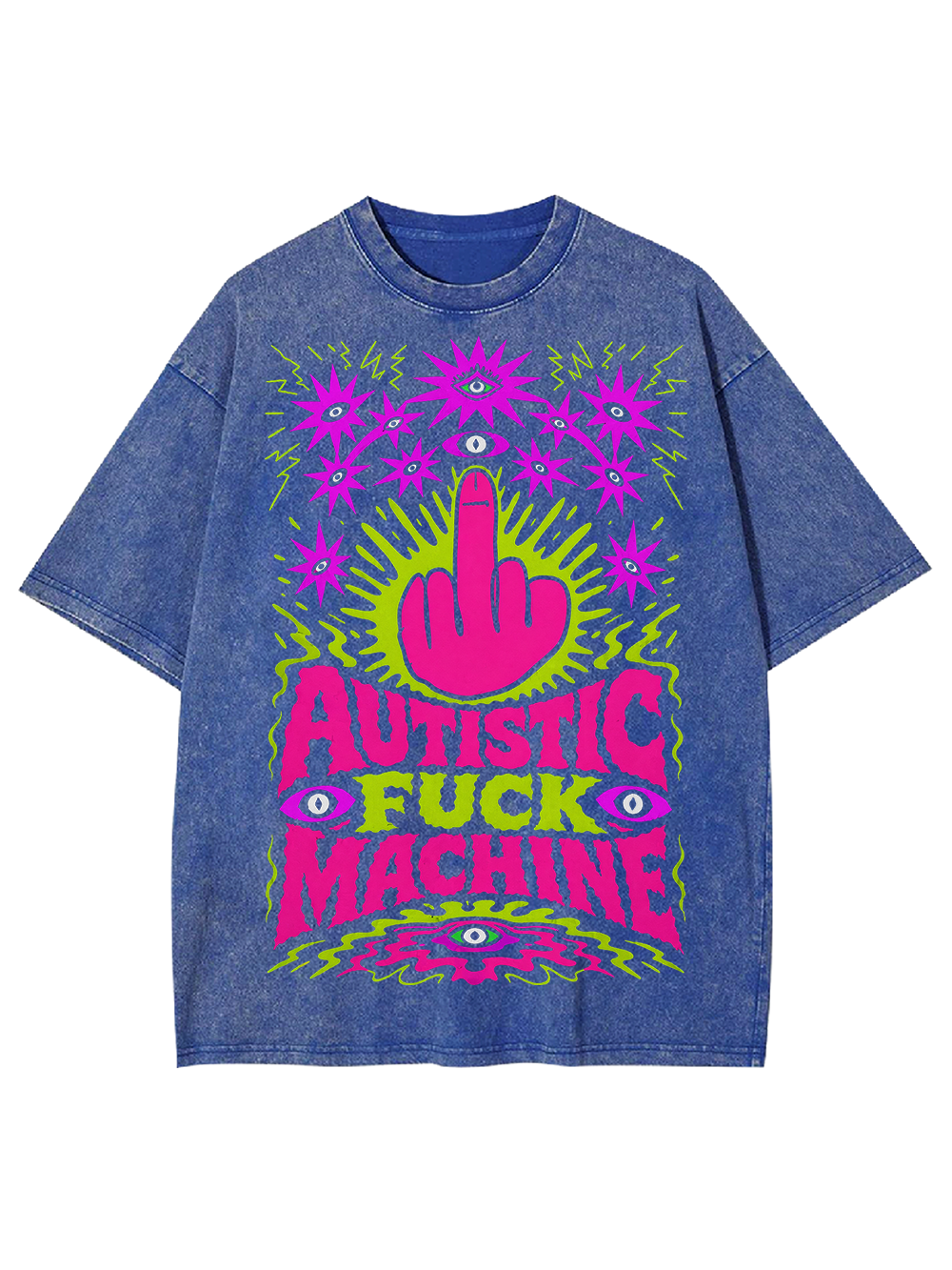AUTISTIC FUCK MACHINE AAA WASHED TSHIRT