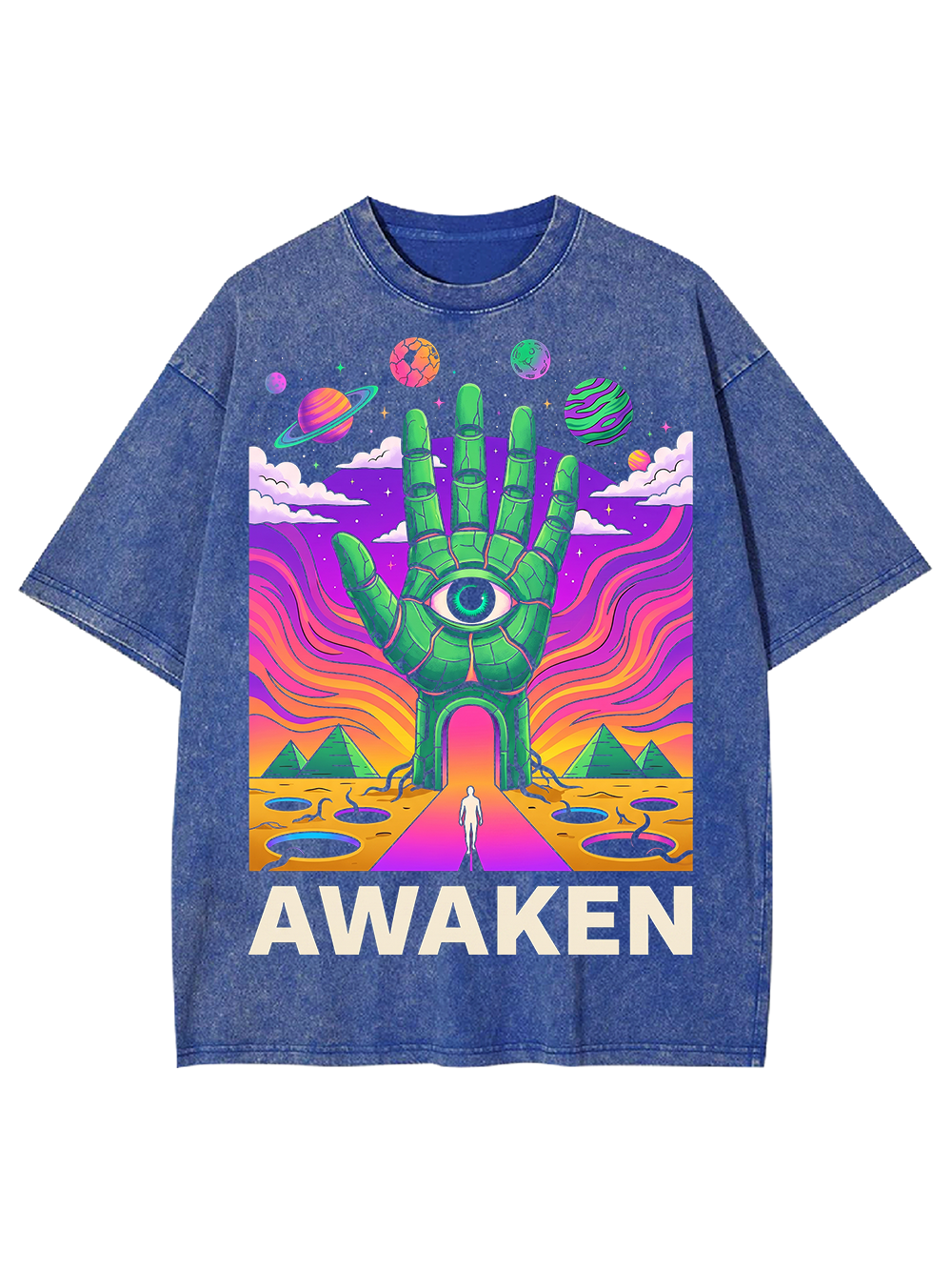 COSMIC AWAKENING AAA WASHED TSHIRT