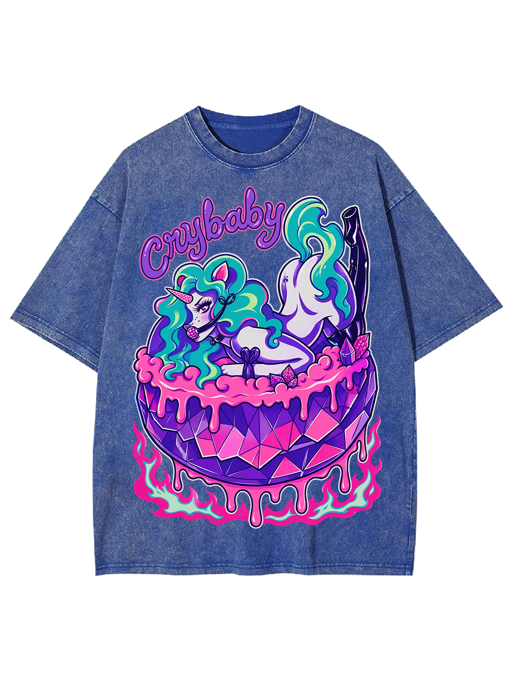 CRYBABY QUEEN AAA WASHED TSHIRT