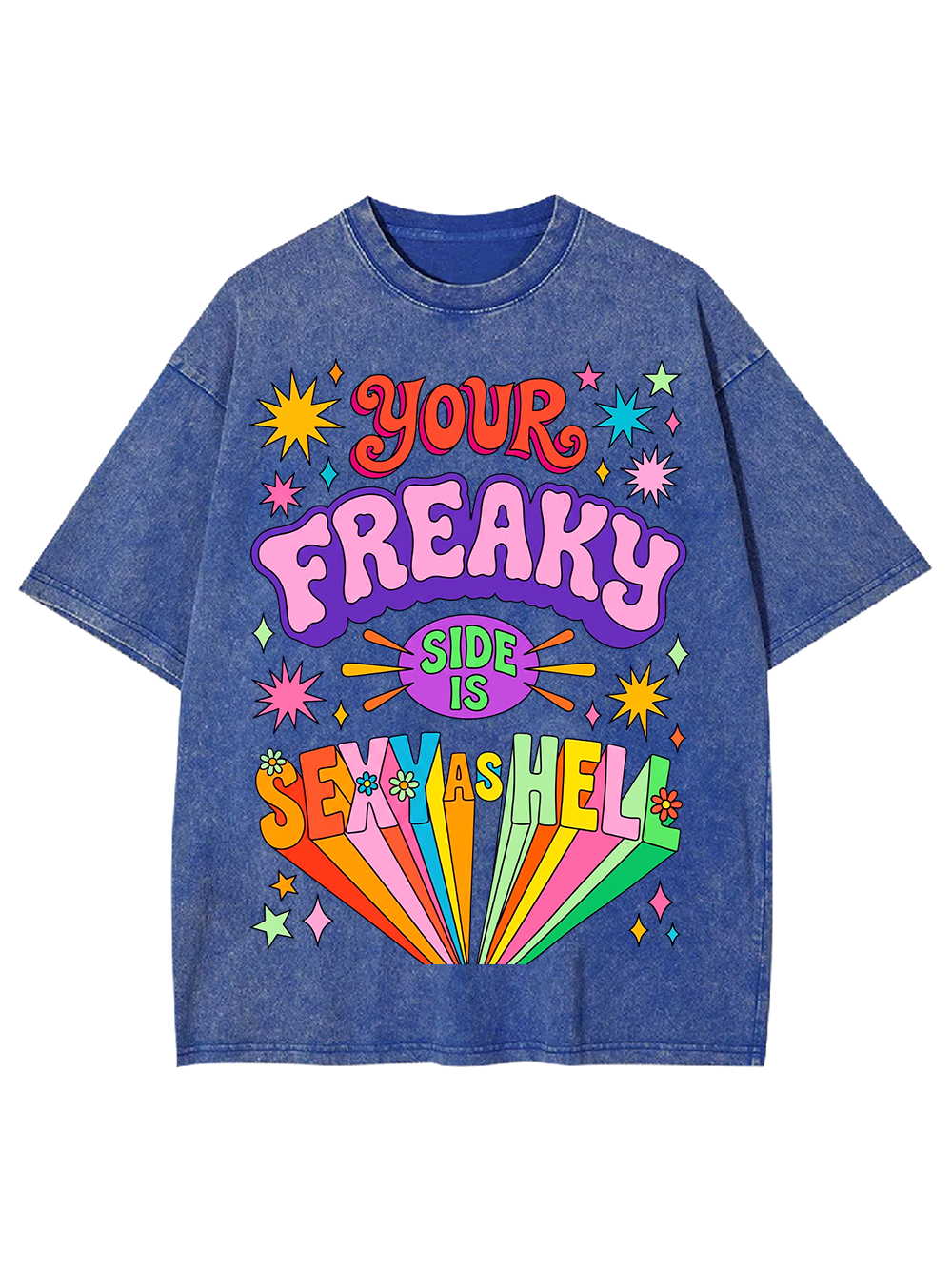 FREAKY SIDE AAA WASHED TSHIRT