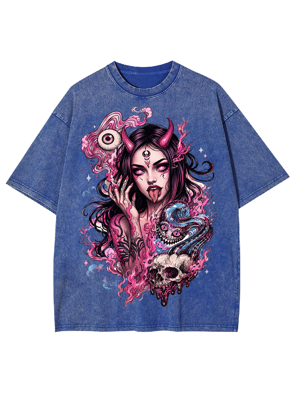 DEMON MUSE AAA WASHED TSHIRT
