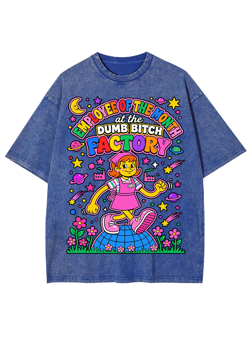 RED GAG AAA WASHED TSHIRT
