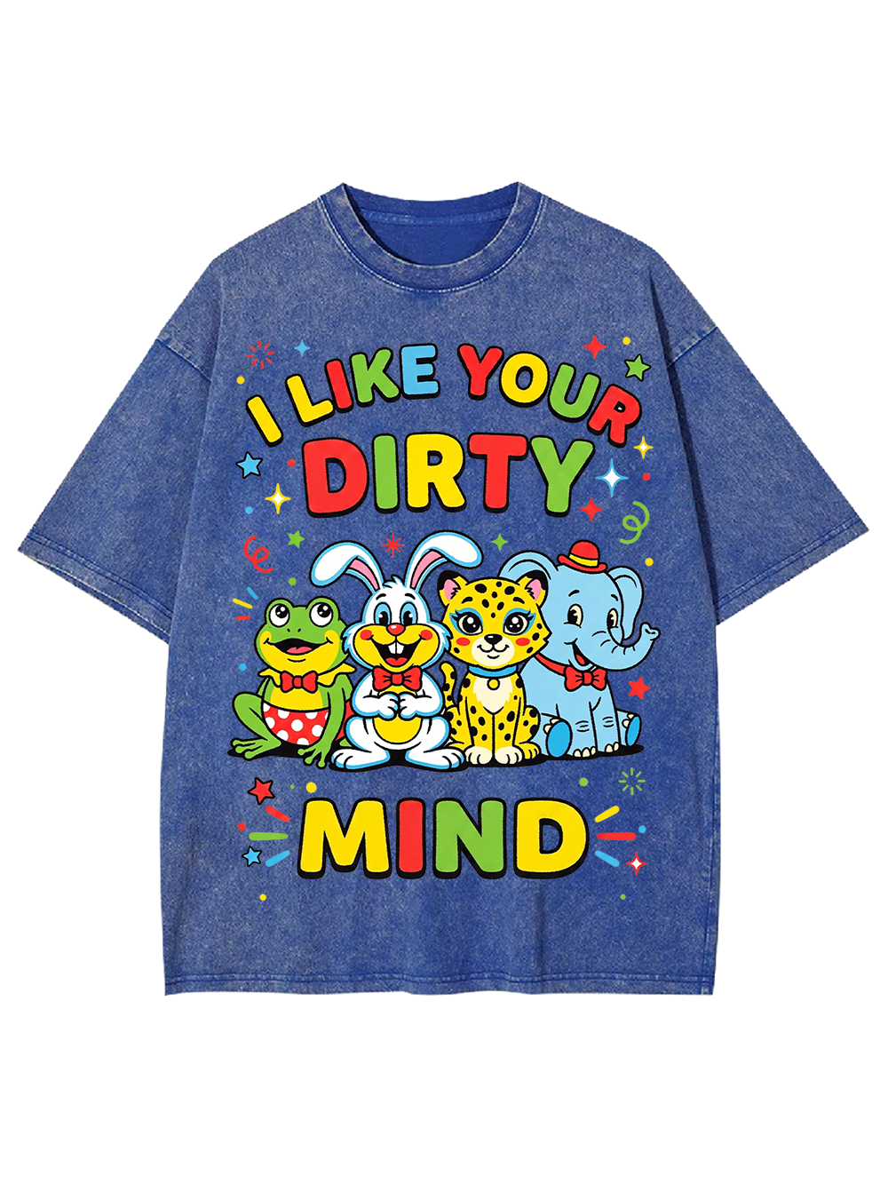 CUTE DIRTY MIND AAA WASHED TSHIRT