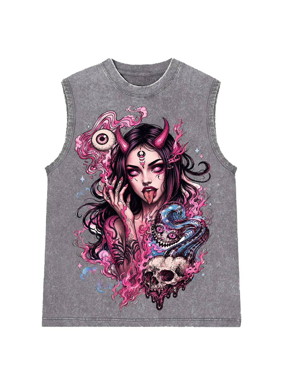 DEMON MUSE AAA WASHED TANK