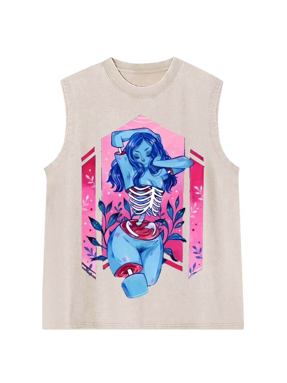 Bone Spirit Washed Tank Top