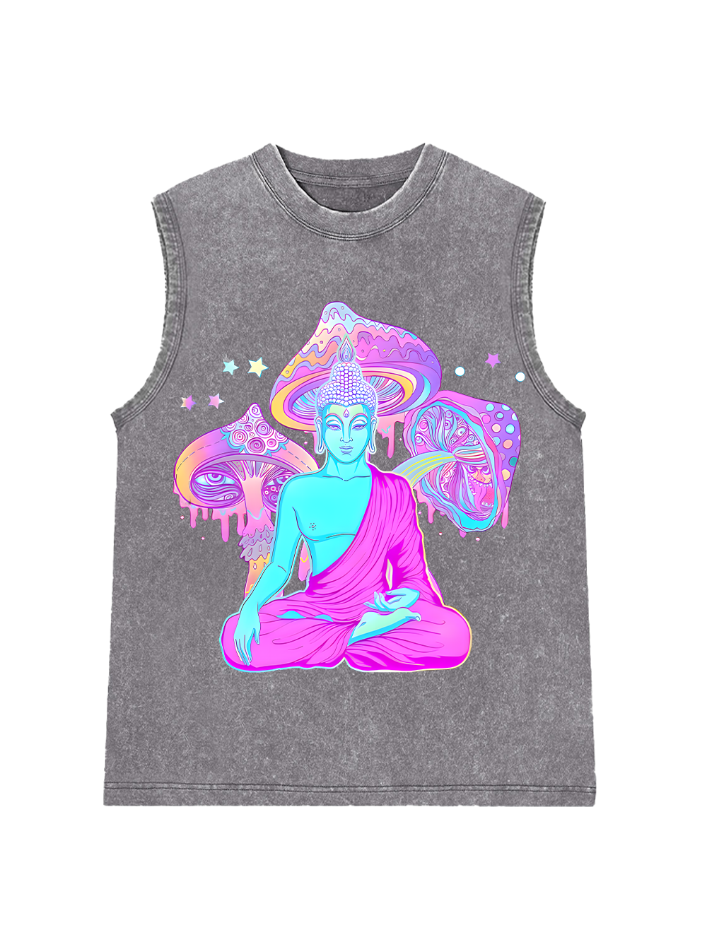 PSYCHEDELIC DEITY AAA WASHED TANK
