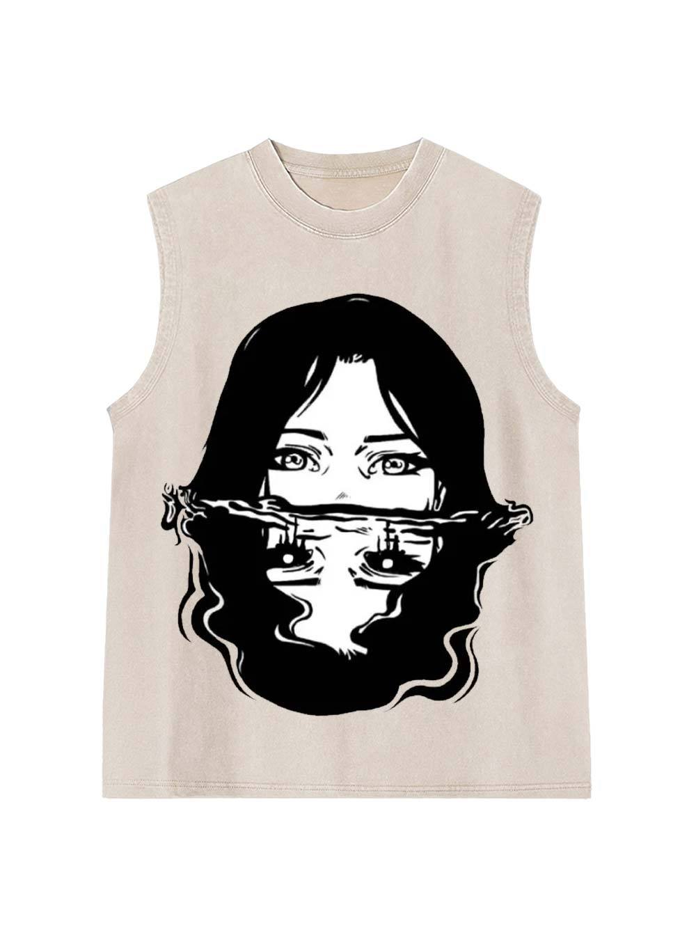 Reflection Duality Washed Tank Top
