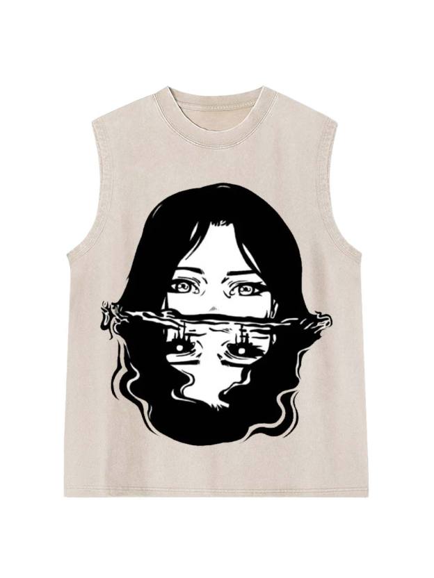 Reflection Duality Washed Tank Top