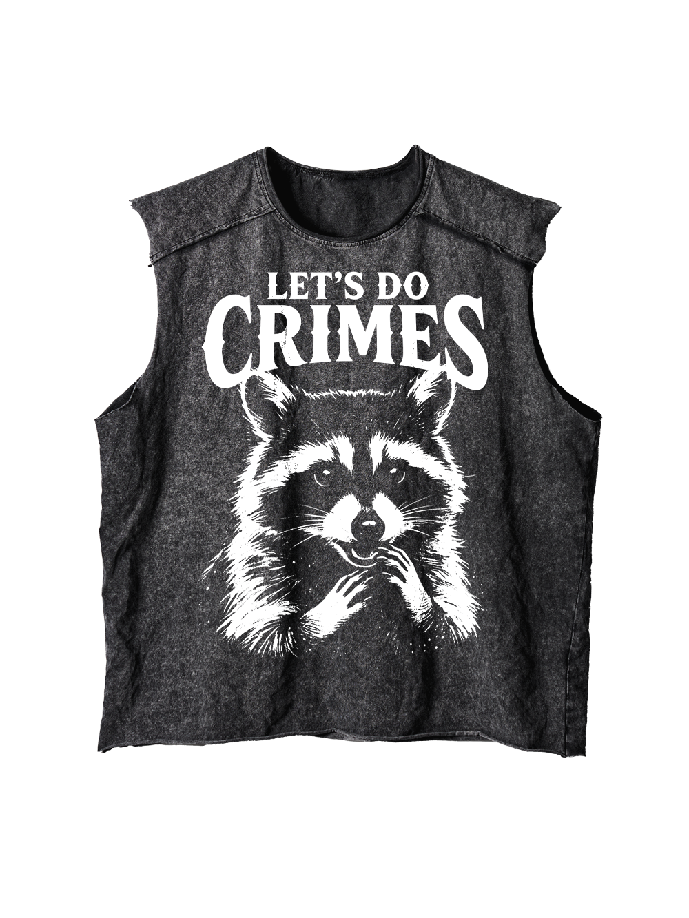 CRIMINAL RACCOON PLANS DISTRESSED TANK